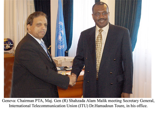 chairman pta meeting Secretary general ITU