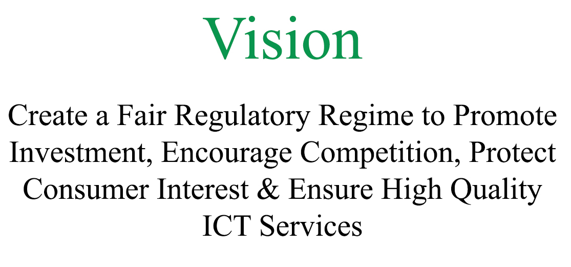 Vision of Pakistan telecommunication authority